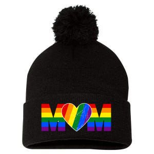 Pride Month Graphic For Mom Lover Pom Pom 12in Knit Beanie