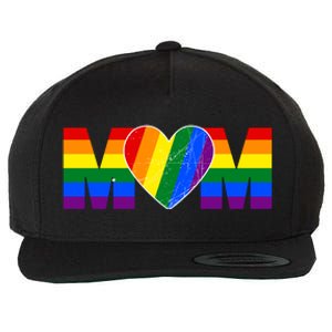 Pride Month Graphic For Mom Lover Wool Snapback Cap