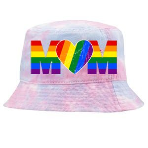 Pride Month Graphic For Mom Lover Tie-Dyed Bucket Hat