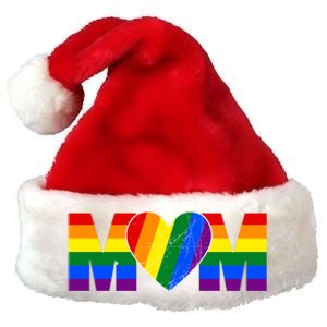 Pride Month Graphic For Mom Lover Premium Christmas Santa Hat