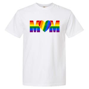 Pride Month Graphic For Mom Lover Garment-Dyed Heavyweight T-Shirt