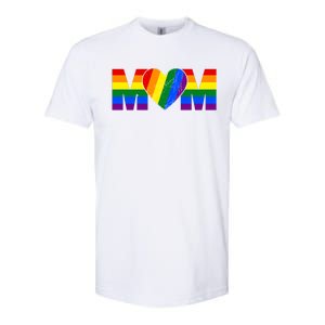 Pride Month Graphic For Mom Lover Softstyle CVC T-Shirt