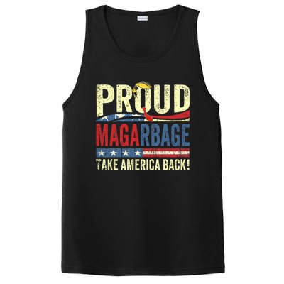 Proud Maga Garbage Proud To Be Garbage Trump Supporters PosiCharge Competitor Tank