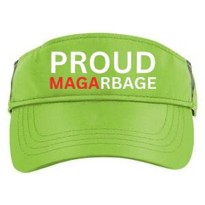 Proud Maga Garbage Trump Supporters Adult Drive Performance Visor