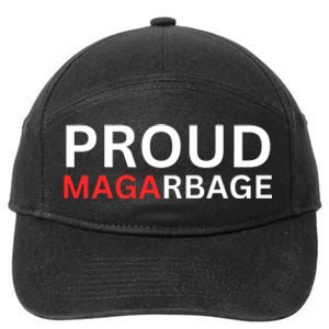 Proud Maga Garbage Trump Supporters 7-Panel Snapback Hat