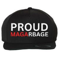 Proud Maga Garbage Trump Supporters Wool Snapback Cap