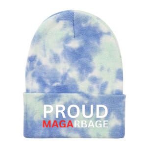 Proud Maga Garbage Trump Supporters Tie Dye 12in Knit Beanie