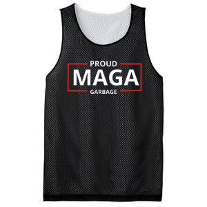 Proud Maga Garbage Proud To Be Garbage Trump Supporters Mesh Reversible Basketball Jersey Tank