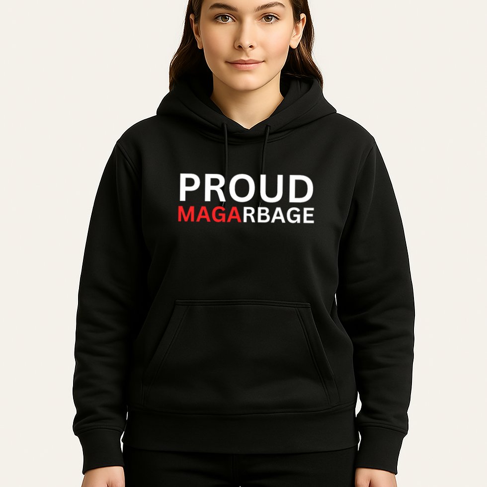 Proud Maga Garbage Trump Supporters Hoodie