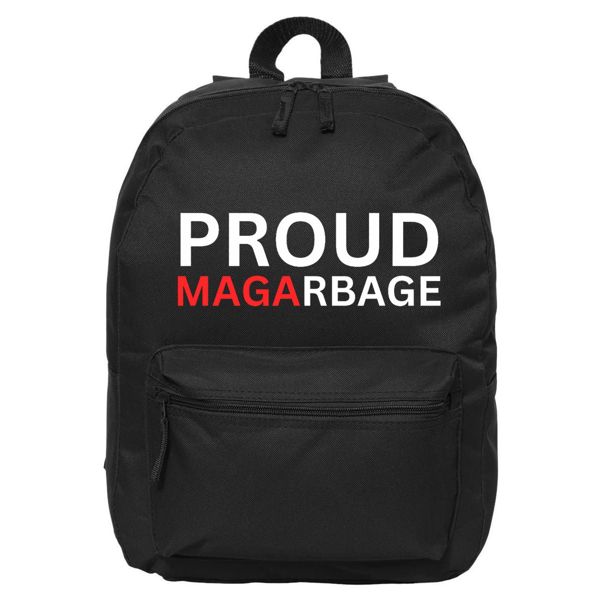Proud Maga Garbage Trump Supporters 16 in Basic Backpack