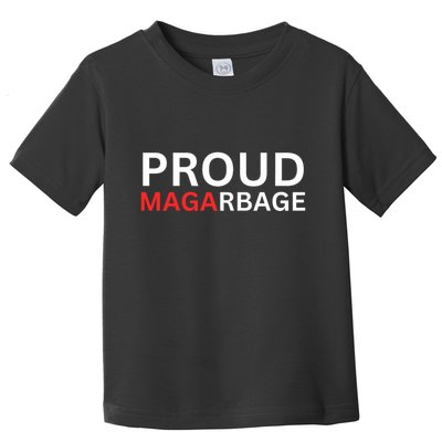Proud Maga Garbage Trump Supporters Toddler T-Shirt