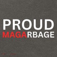 Proud Maga Garbage Trump Supporters Cotton Canvas Backpack