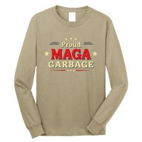 Proud Maga Garbage Supporters Funny Usa Long Sleeve Shirt