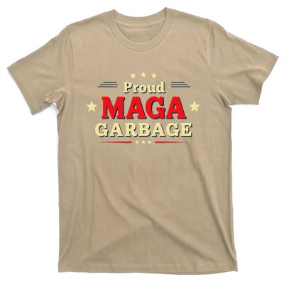 Proud Maga Garbage Supporters Funny Usa T-Shirt