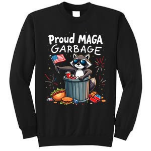 Proud Maga Garbage Raccoon Political Statement Sweatshirt