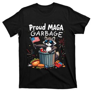 Proud Maga Garbage Raccoon Political Statement T-Shirt