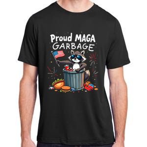 Proud Maga Garbage Raccoon Political Statement Adult ChromaSoft Performance T-Shirt