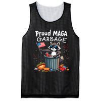 Proud Maga Garbage Raccoon Political Statement Mesh Reversible Basketball Jersey Tank