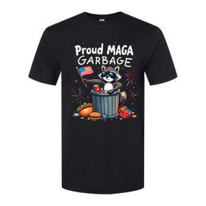 Proud Maga Garbage Raccoon Political Statement Softstyle CVC T-Shirt