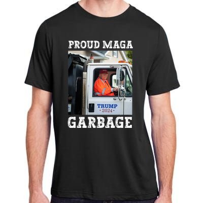 Proud Maga Garbage Trump Adult ChromaSoft Performance T-Shirt