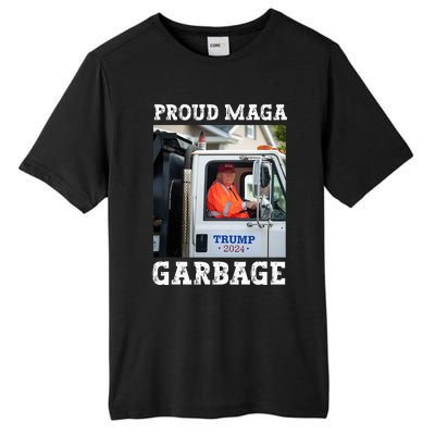 Proud Maga Garbage Trump Tall Fusion ChromaSoft Performance T-Shirt