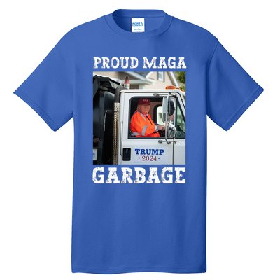 Proud Maga Garbage Trump Tall T-Shirt