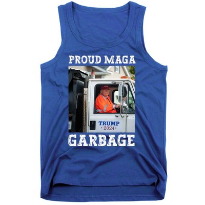 Proud Maga Garbage Trump Tank Top