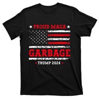 Proud Maga Garbage Trump Supporter Funny Republicans T-Shirt