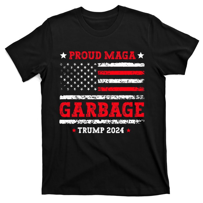 Proud Maga Garbage Trump Supporter Funny Republicans T-Shirt