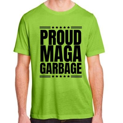 Proud Maga Garbage Trump Supporter Adult ChromaSoft Performance T-Shirt