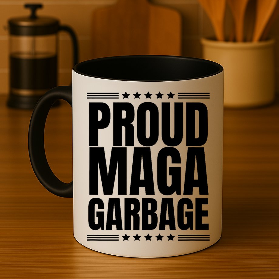 Proud Maga Garbage Trump Supporter Mug