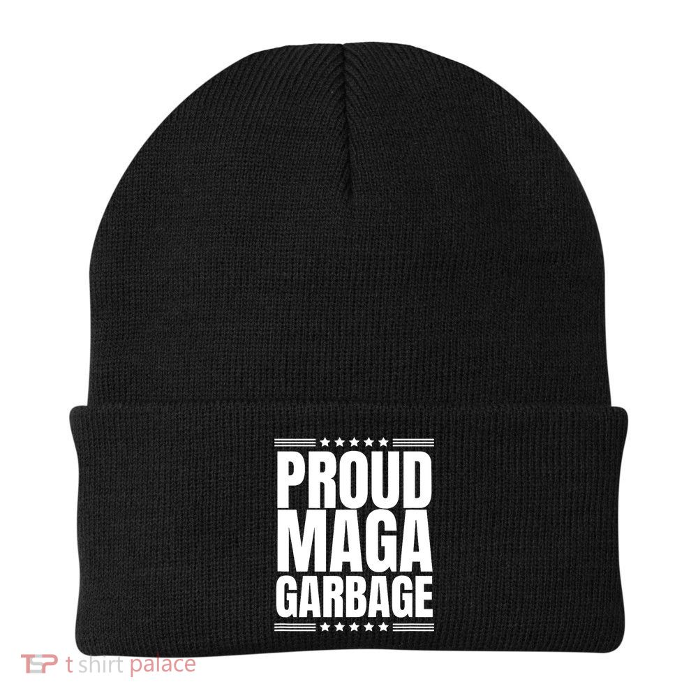 Proud Maga Garbage Trump Supporter Beanie