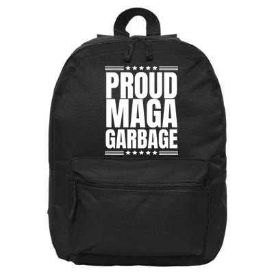 Proud Maga Garbage Trump Supporter 16 in Basic Backpack
