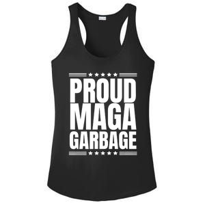 Proud Maga Garbage Trump Supporter Ladies PosiCharge Competitor Racerback Tank