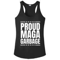 Proud Maga Garbage Trump Supporter Ladies PosiCharge Competitor Racerback Tank