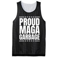 Proud Maga Garbage Trump Supporter Mesh Reversible Basketball Jersey Tank