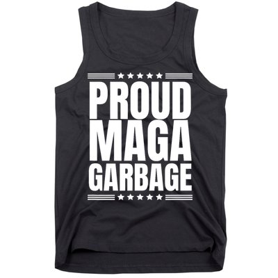 Proud Maga Garbage Trump Supporter Tank Top