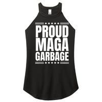 Proud Maga Garbage Trump Supporter Women's Perfect Tri Rocker Tank