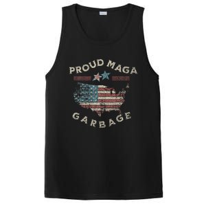 Proud Maga Garbage Trump Supporter PosiCharge Competitor Tank