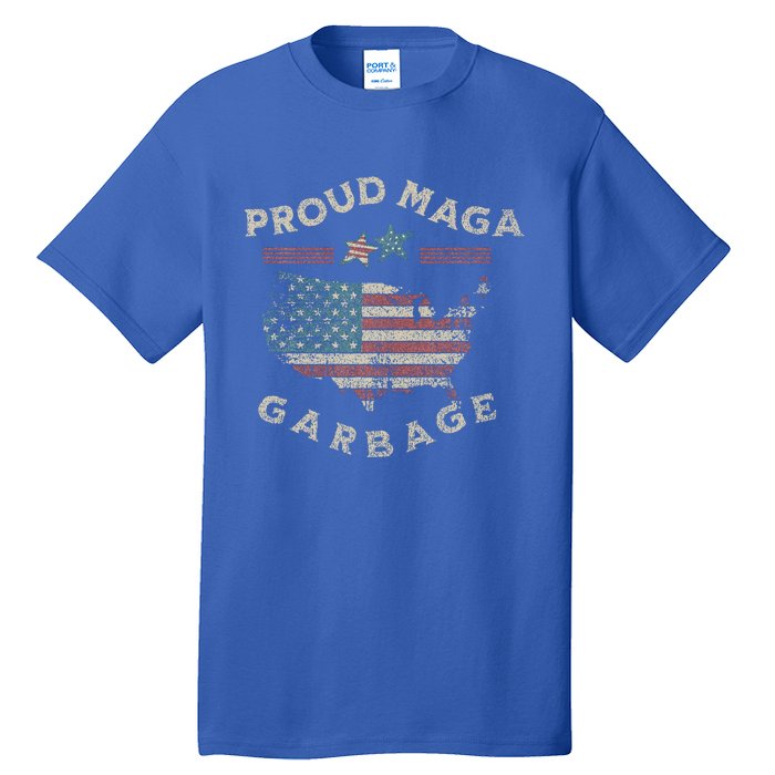 Proud Maga Garbage Trump Supporter Tall T-Shirt