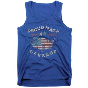 Proud Maga Garbage Trump Supporter Tank Top