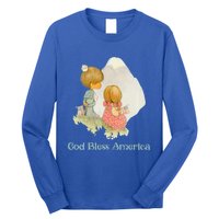 Precious Mots God Bless America Cute Gift Long Sleeve Shirt