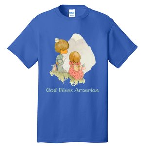 Precious Mots God Bless America Cute Gift Tall T-Shirt