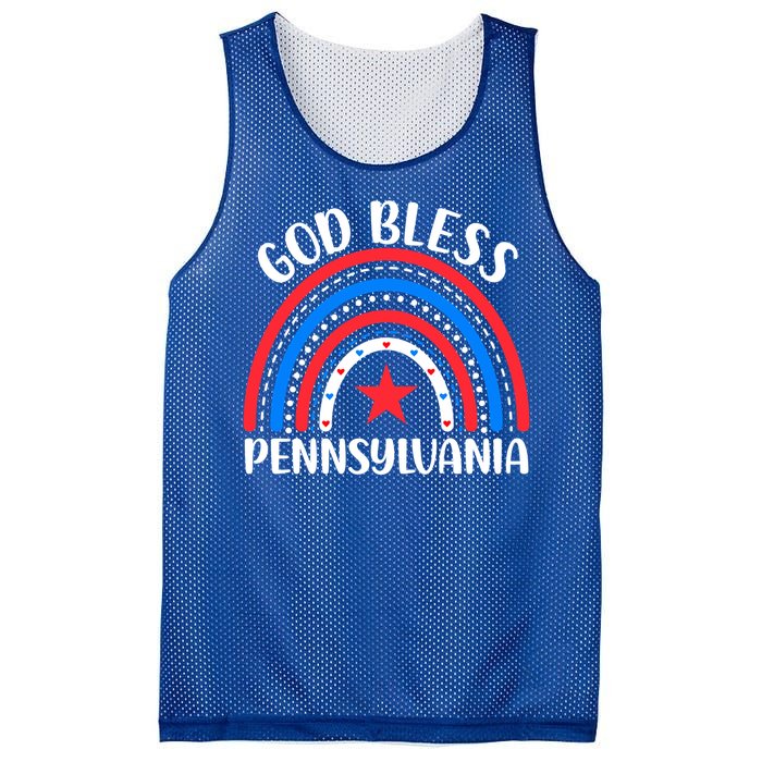 Pennsylvania Meaningful Gift I Love Pennsylvania Usa Great Gift Mesh Reversible Basketball Jersey Tank