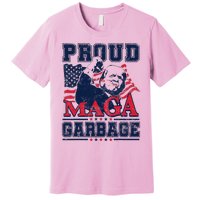 Proud Maga Garbage Vote Trump 2024 Trump Supporter Garbage Premium T-Shirt