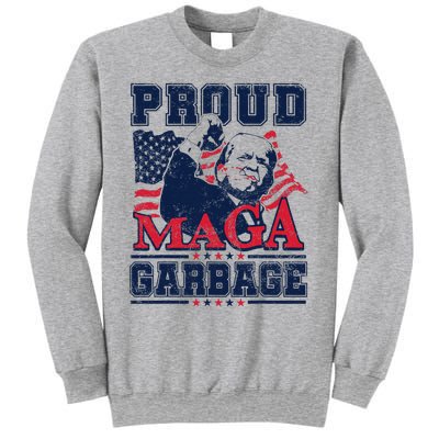 Proud Maga Garbage Vote Trump 2024 Trump Supporter Garbage Sweatshirt