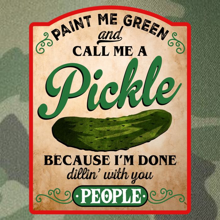 Paint Me Green And Call Me A Pickle Funny Legacy Tie Dye Trucker Hat