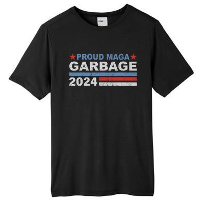 Proud Maga Garbage Trump Tall Fusion ChromaSoft Performance T-Shirt