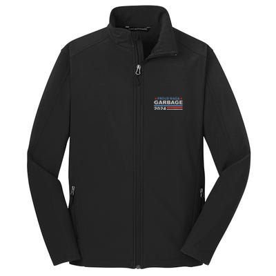 Proud Maga Garbage Trump Core Soft Shell Jacket