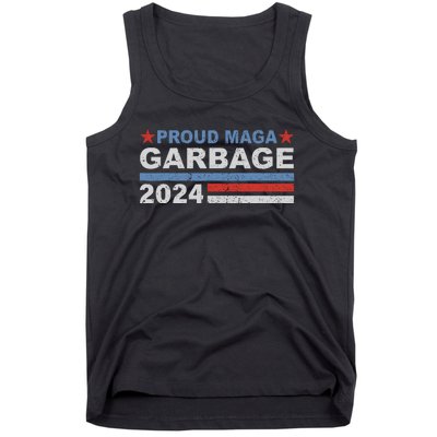 Proud Maga Garbage Trump Tank Top